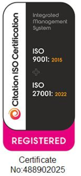 ISO 9001 & ISO 27001 certified