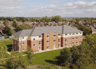 Lakeview care home in Leigh