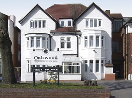 Oakwood Rest Home care home in Birmingham