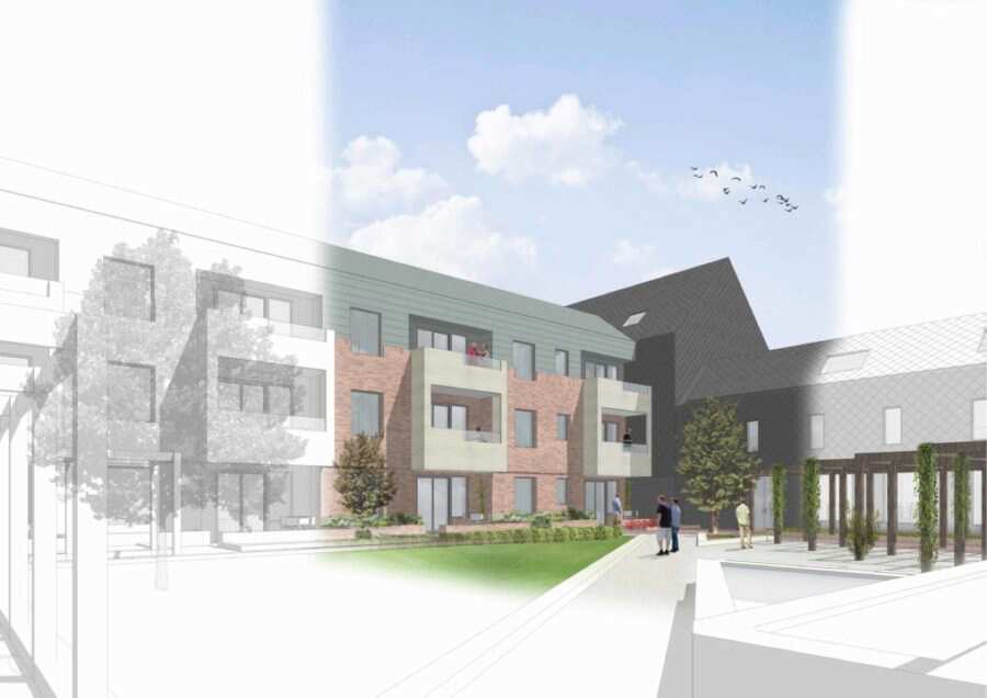 The Courtyard Extra Care Flats, residential care home in New Lanark