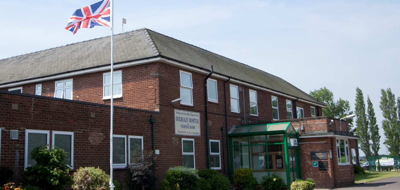 Holbeach Hospital care home in Fleet