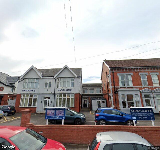 Annacliffe Residential Home care home in Blackpool