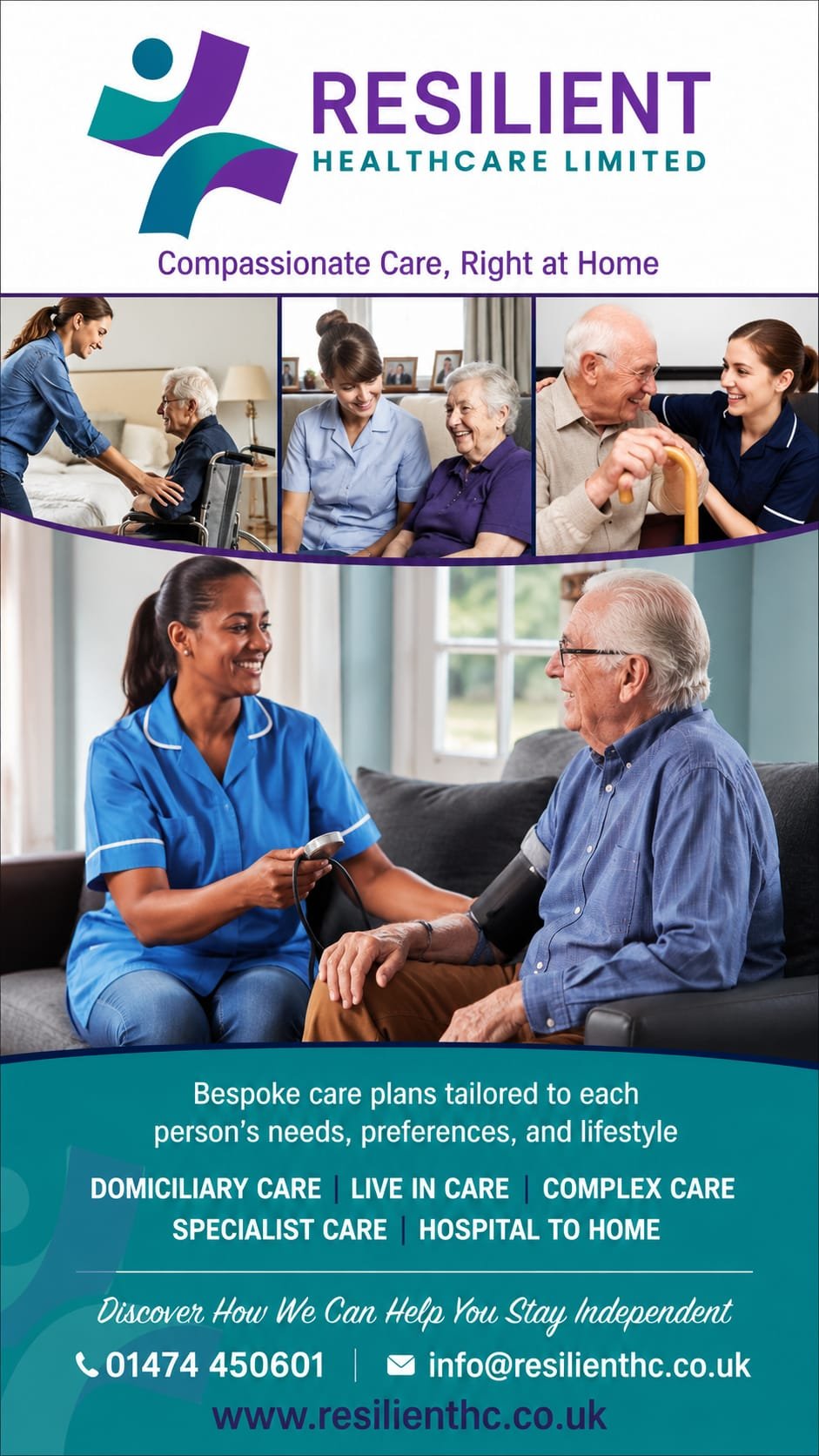 Resilient Healthcare Limited, home care provider in Gravesend