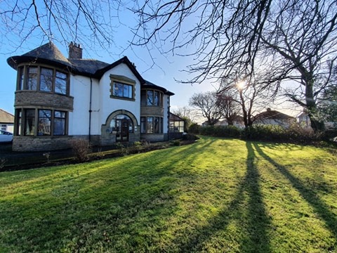 Rushley House care home in Morecambe