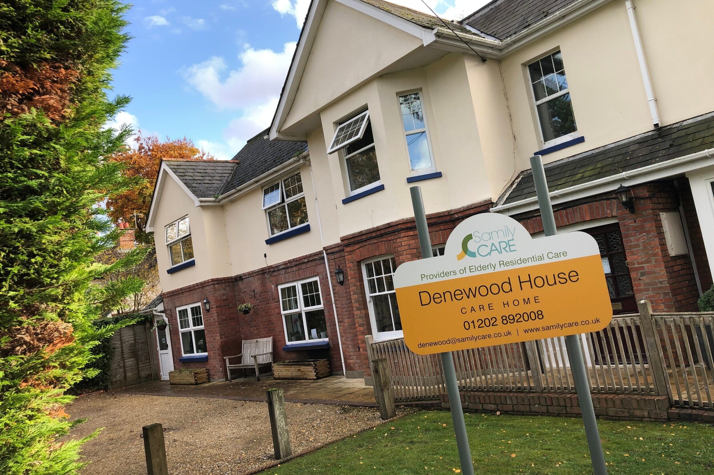 Highgrove care home in Wimborne Minster