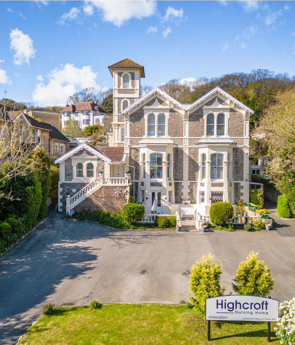Highcroft, nursing home in Weston-super-Mare